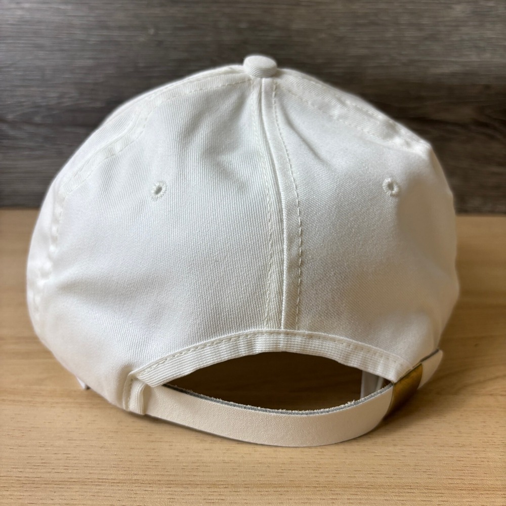 Vintage Chemical Leaman Hat Cap Strap Back White Trucker Adjustable - Picture 5 of 10